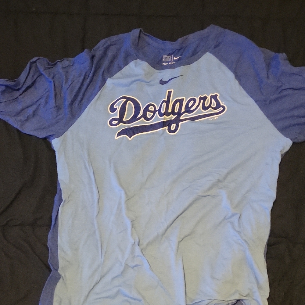 Nike Blue Dodgers Long Sleeve Tee